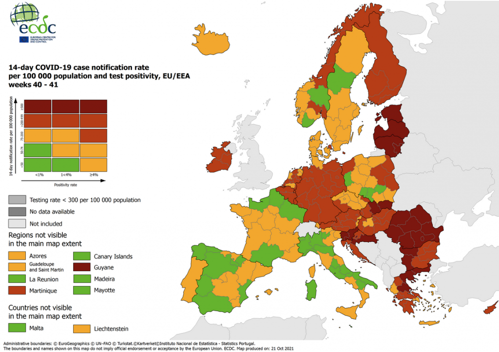 Ova slika ima prazan alt atribut ; naziv datoteke je 2021w41_COVID19_EU_EEA_Subnational_Combined_traffic-1024x723.png