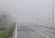 Vrijeme oblačno i maglovito, najviša dnevna do 6 °C