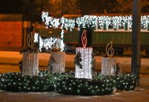 Paljenje prve adventske svijeće u Belom Manastiru