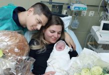Malena Katrin prva je beba rođena u osječkom KBC-u u Novoj godini
