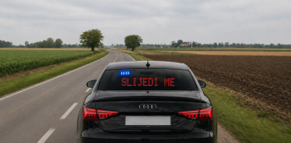 Divljao obilaznicom između Darde i Osijeka, policija mu izmjerila brzinu od 192 km/h