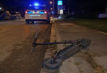 Vozio romobil s 2,22 promila u Belom Manastiru, pao i završio u bolnici