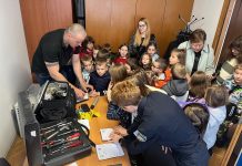 Predškolci Dječjeg vrtića Grlica iz Bilja posjetili policiju