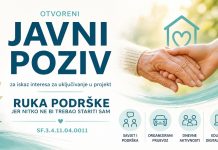 Otvoren Javni poziv: Projekt „Ruka podrške – jer nitko ne bi trebao stariti sam” donosi pomoć i podršku građanima