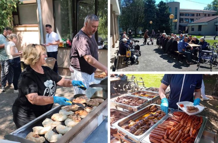 „Roštilj fest“ u Domu za starije i nemoćne osobe okupio korisnike uz druženje i odličnu atmosferu