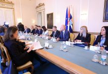 U sjedištu Osječko-baranjske županije održan je radni sastanak s ministricom o obnovi kulturne i sakralne baštine