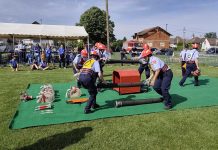 U Branjinom Vrhu održano područno vatrogasno natjecanje s vatrogasnom motornom štrcaljkom
