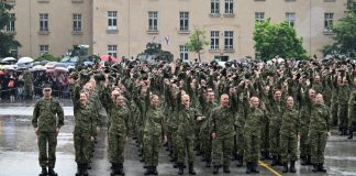U Požegi, Kninu i Slunju prisegnulo 900 budućih vojnika