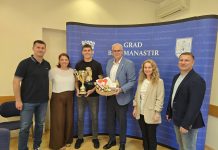 Gradonačelnik Igor Pavelić ugostio Jakova Dedića, mladog reprezentativca i igrača NK Osijeka