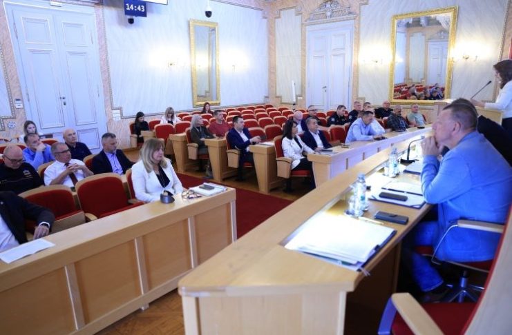 U Osijeku održan sastanak Nacionalnog kriznog stožera zbog afričke svinjske kuge
