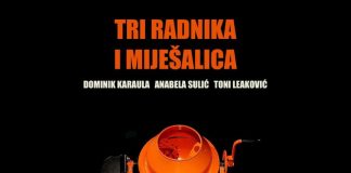 Predstava „Tri radnika i miješalica“ stiže u Centar za kulturu