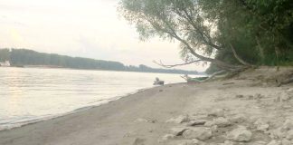 Dunav kod Batine na rekordno niskoj razini: Vodostaj pao na –87 centimetara