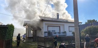 U Luču brenerom palio gnijezdo osa pa izazvao požar kuće