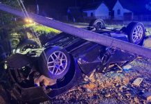 Teška prometna nesreća u Jagodnjaku: Automobilom sletio s ceste i prepolovio betonski stup