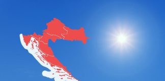Cijela Hrvatska u crvenom: Na istoku temperature do 40 stupnjeva