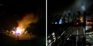 Požar u Valpovu: Vatra zahvatila pomoćne objekte i počela se širiti prema kući