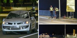 Doznajemo detalje nesreće: Biciklist izletio pred automobil na dravskom mostu i zadobio teške ozljede