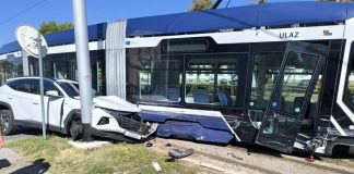 Vozač automobila oduzeo prednost tramvaju u Osijeku, policija objavila rezultate očevida