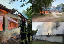 Požar u Tikvešu: Potpuno uništen pomoćni objekt Hrvatskih šuma