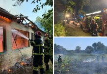 Vatrogasci DVD-a Bilje jučer cijeli dan proveli na požarištima: Gasili tri požara, a dvije intervencije bile su iznimno zahtjevne