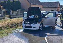 Automobil se zapalio tijekom vožnje u Karancu: Nakon zaustavljanja vatra se brzo proširila