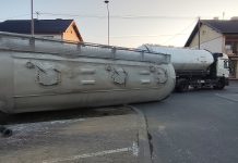 U Dardi se prevrnula silos-cisterna, u tijeku pretovar žitarica
