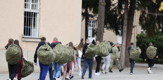 Počela vojna obuka za 1000 ročnika, među njima 57 žena