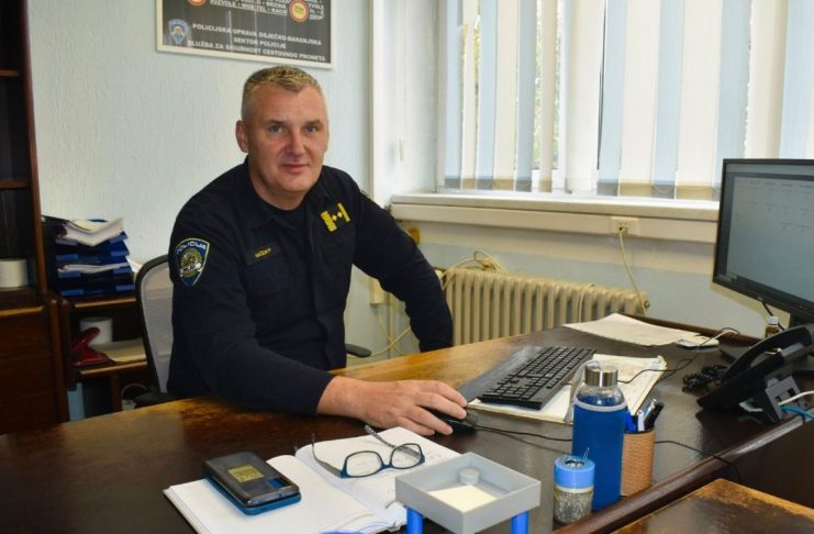 Načelnik PP Beli Manastir Ivica Tkalec o sigurnosti u Baranji: Policijski podaci pokazuju rast broja nesreća i visoku razriješenost kaznenih djela